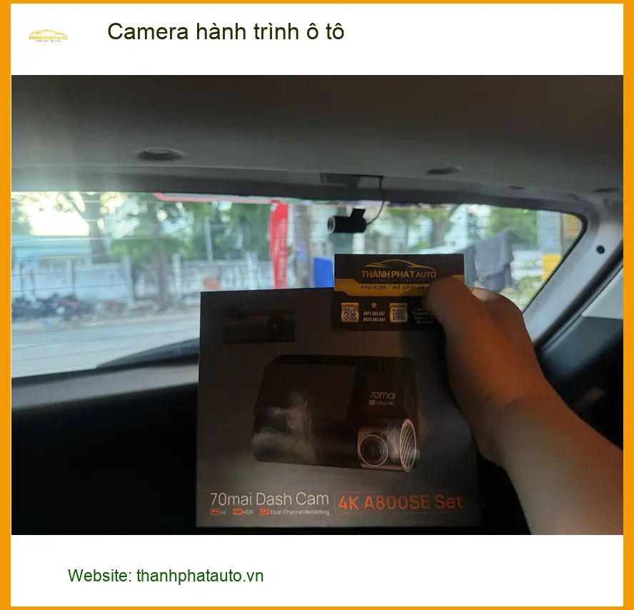 Anh Hưng lắp Camera hành trình ô tô Hyundai Accent tại Quận 2