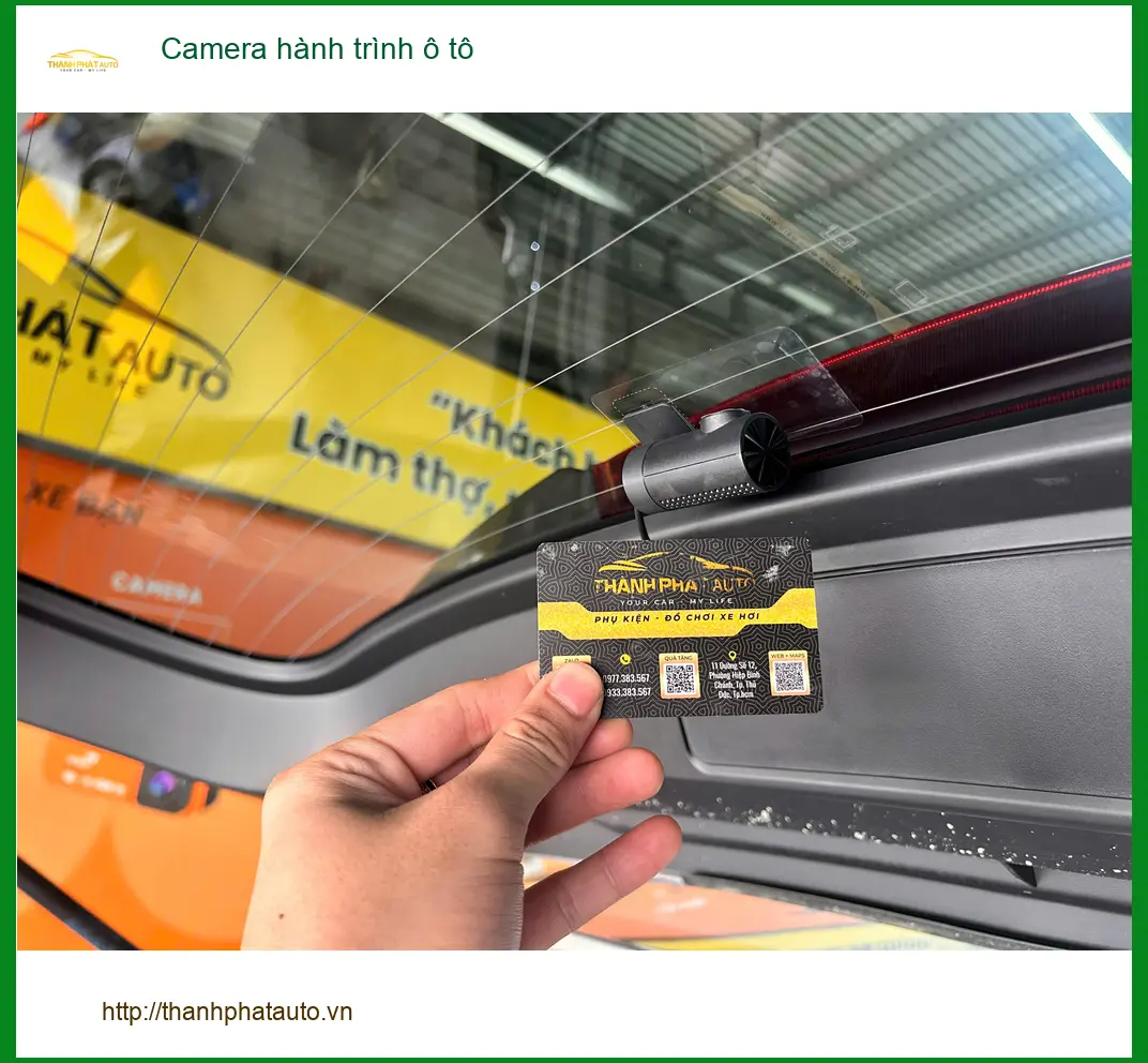 Anh Khoa lắp Camera hành trình ô tô cho Kia Seltos ở Quận 9 để an tâm mỗi chuyến đi xa