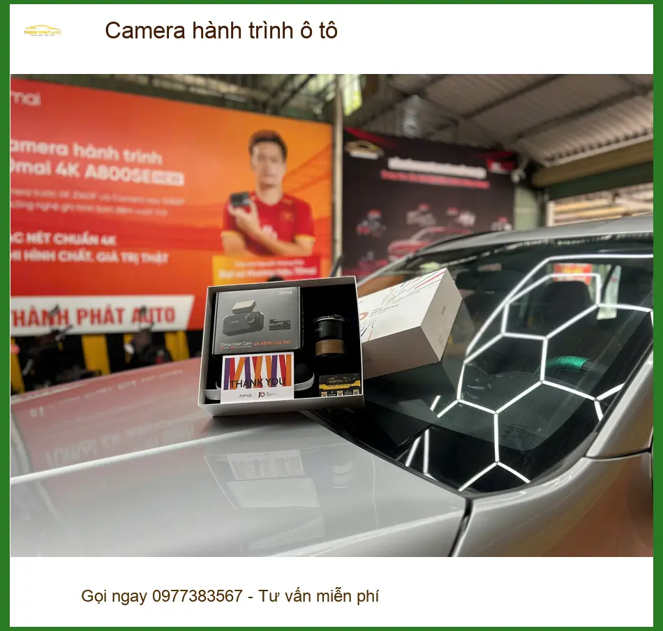 Chị Thanh lắp Camera hành trình ô tô Hyundai Accent ở Quận 2 uy tín. ảnh thực tế 5