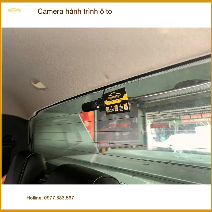 Anh Khải lắp Camera hành trình ô tô cho Honda CRV tại Quận 10 ảnh thực tế 3