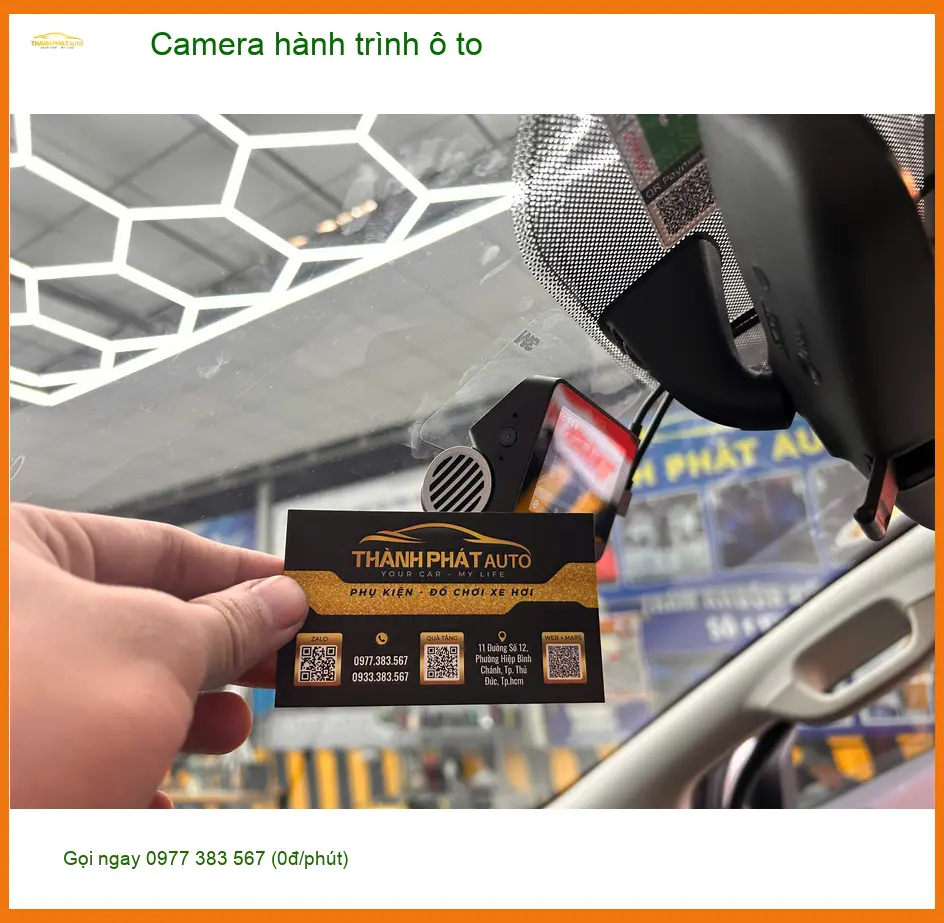 Anh Khải lắp Camera hành trình ô tô cho Honda CRV tại Quận 10 ảnh thực tế 5