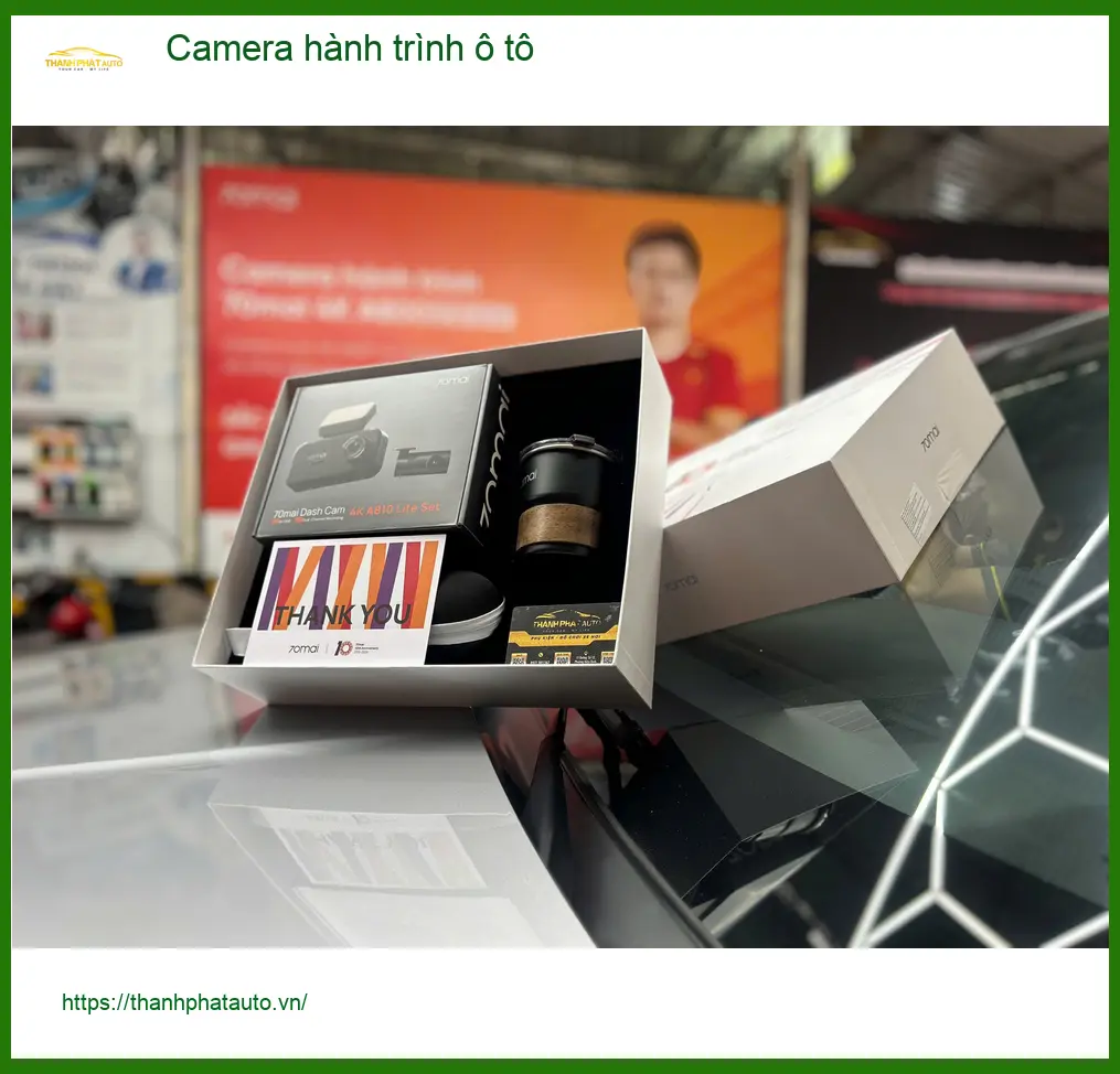 Chị Thảo Lắp Camera hành trình ô tô tại Quận Tân Bình cho Hyundai Santa Fe ảnh thực tế 4