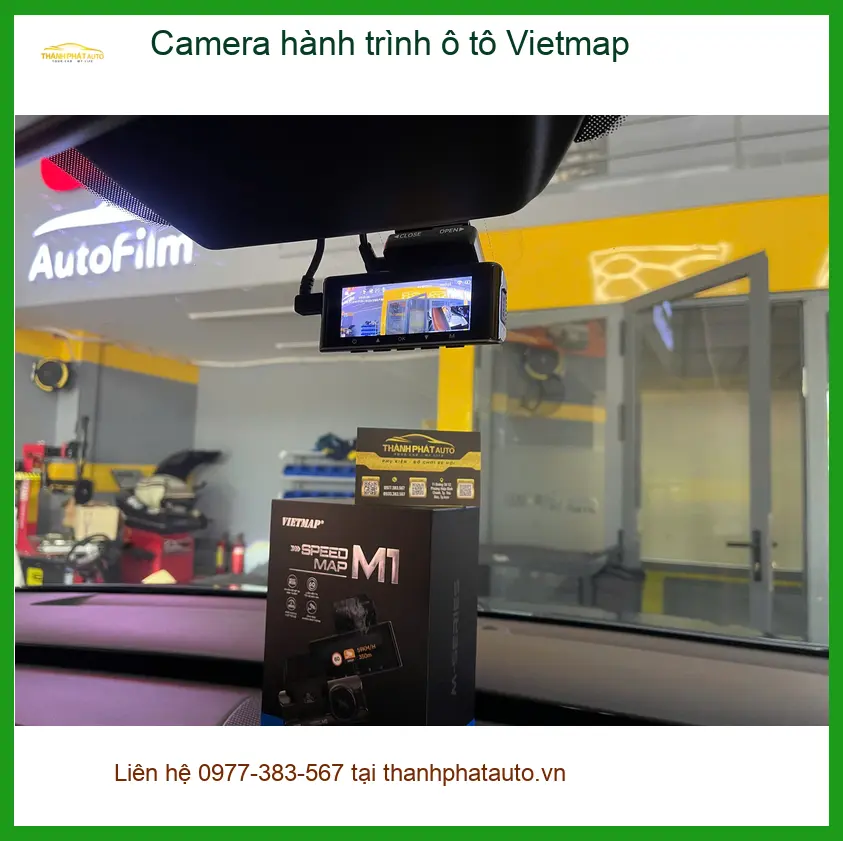 Anh Minh lắp Camera hành trình Vietmap cho Honda CRV ở Quận 6