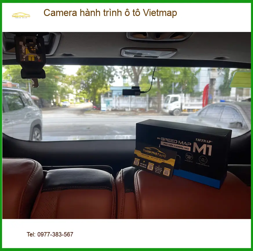 Anh Minh lắp Camera hành trình Vietmap cho Honda CRV ở Quận 6 ảnh thực tế 2