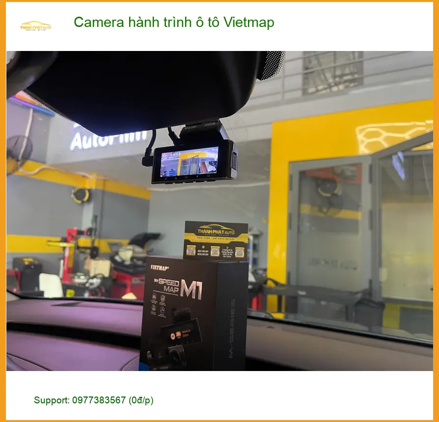 Anh Minh lắp Camera hành trình Vietmap cho Honda CRV ở Quận 6 ảnh thực tế 5