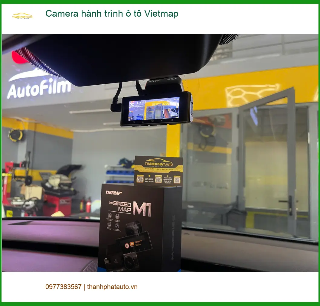 Chị Thảo lắp Camera hành trình Vietmap cho Kia Seltos tại Quận Thủ Đức