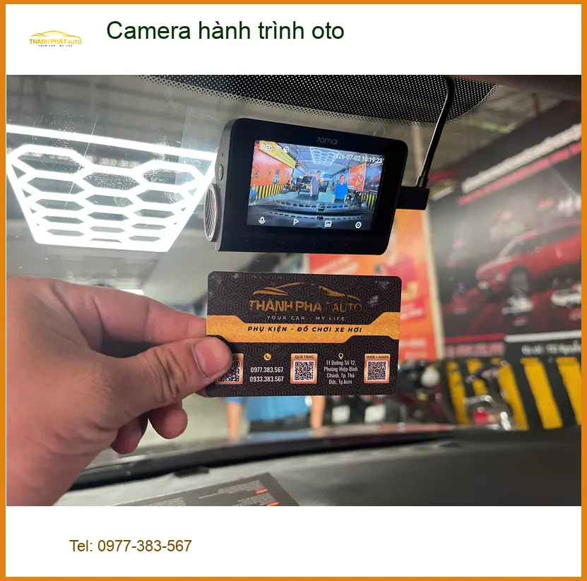 Anh Phước lắp Camera hành trình ô tô Ford Everest tại Hóc Môn ảnh thực tế 3