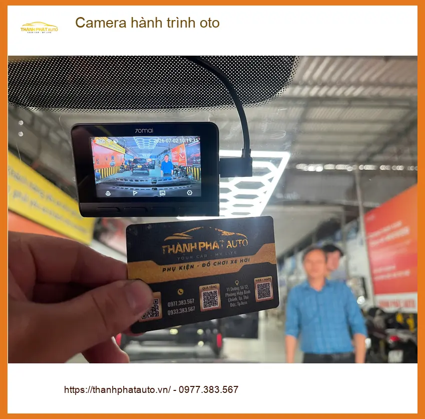 Anh Phước lắp Camera hành trình ô tô Ford Everest tại Hóc Môn ảnh thực tế 4