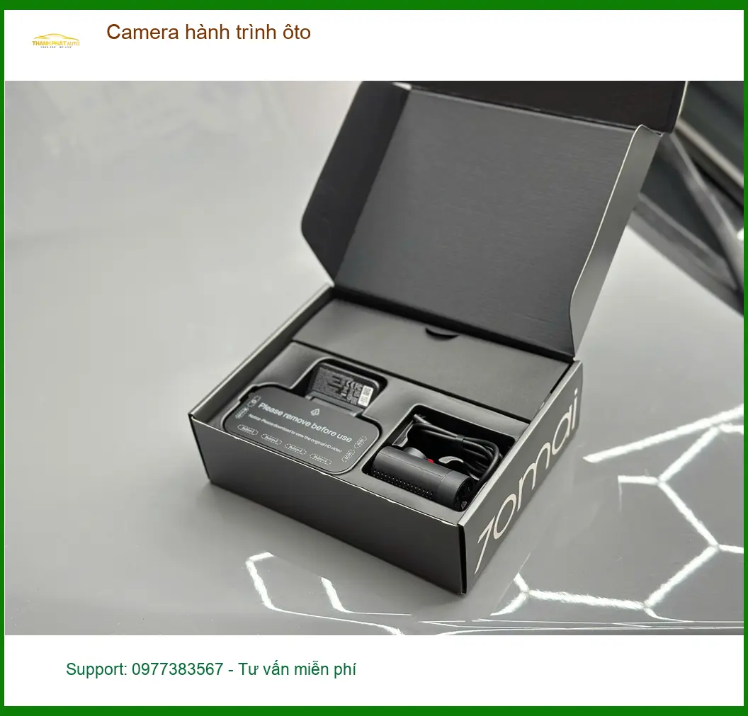 Chị Bích lắp Camera hành trình ô tô Kia Carnival tại Quận 10 ảnh thực tế 3