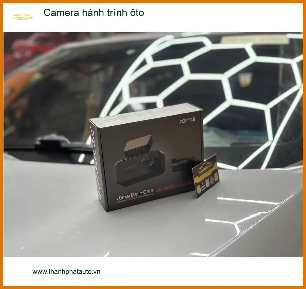 Chị Bích lắp Camera hành trình ô tô Kia Carnival tại Quận 10 ảnh thực tế 4