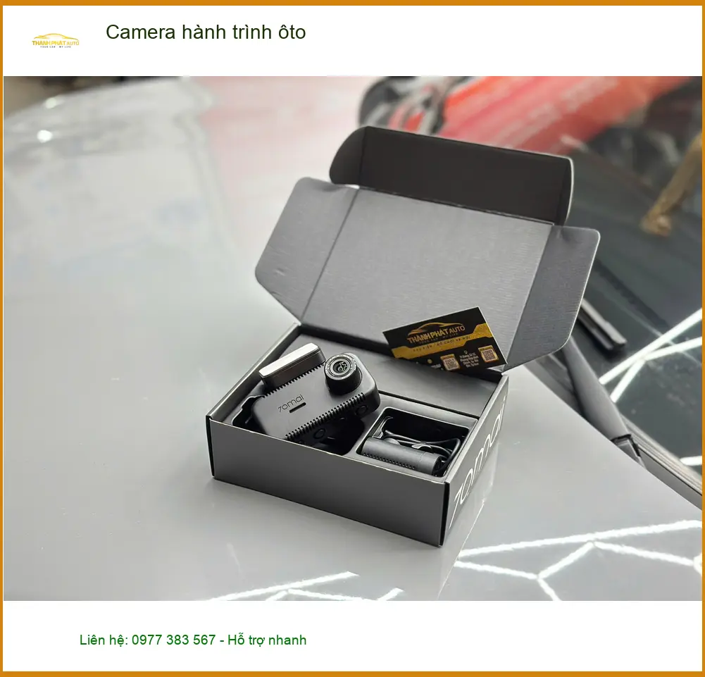 Chị Bích lắp Camera hành trình ô tô Kia Carnival tại Quận 10 ảnh thực tế 5