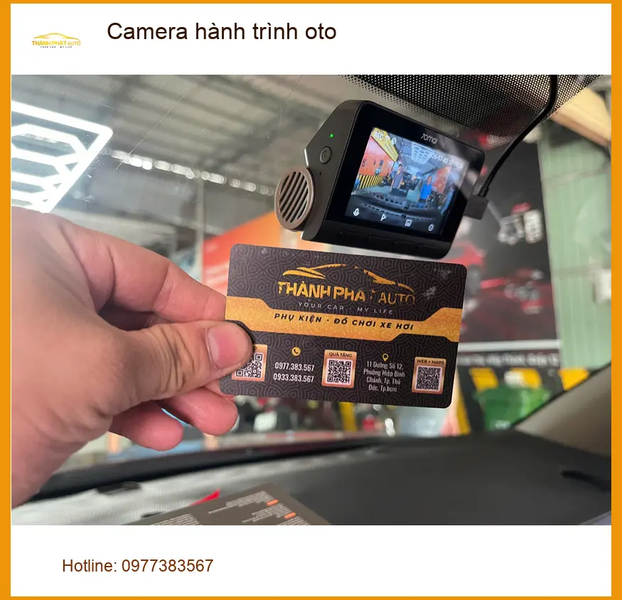 Anh Minh lắp camera hành trình oto Hyundai Accent tại Quận 7 sau vụ va chạm nhỏ ảnh thực tế 5