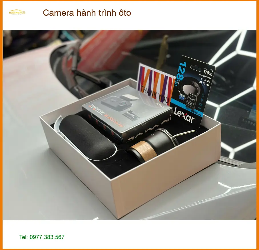 Anh Tú lắp Camera hành trình ô tô Hyundai Accent tại Quận Thủ Đức ảnh thực tế 2