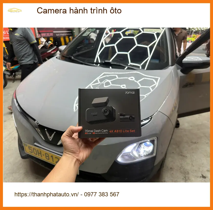 Anh Tú lắp Camera hành trình ô tô Hyundai Accent tại Quận Thủ Đức ảnh thực tế 3