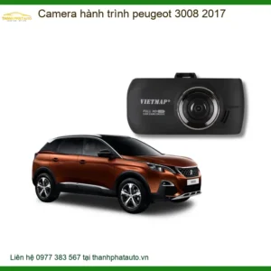Camera Hành Trình Peugeot 3008 2017 - Địa Chỉ Lắp Đặt Chính Hãng TPHCM