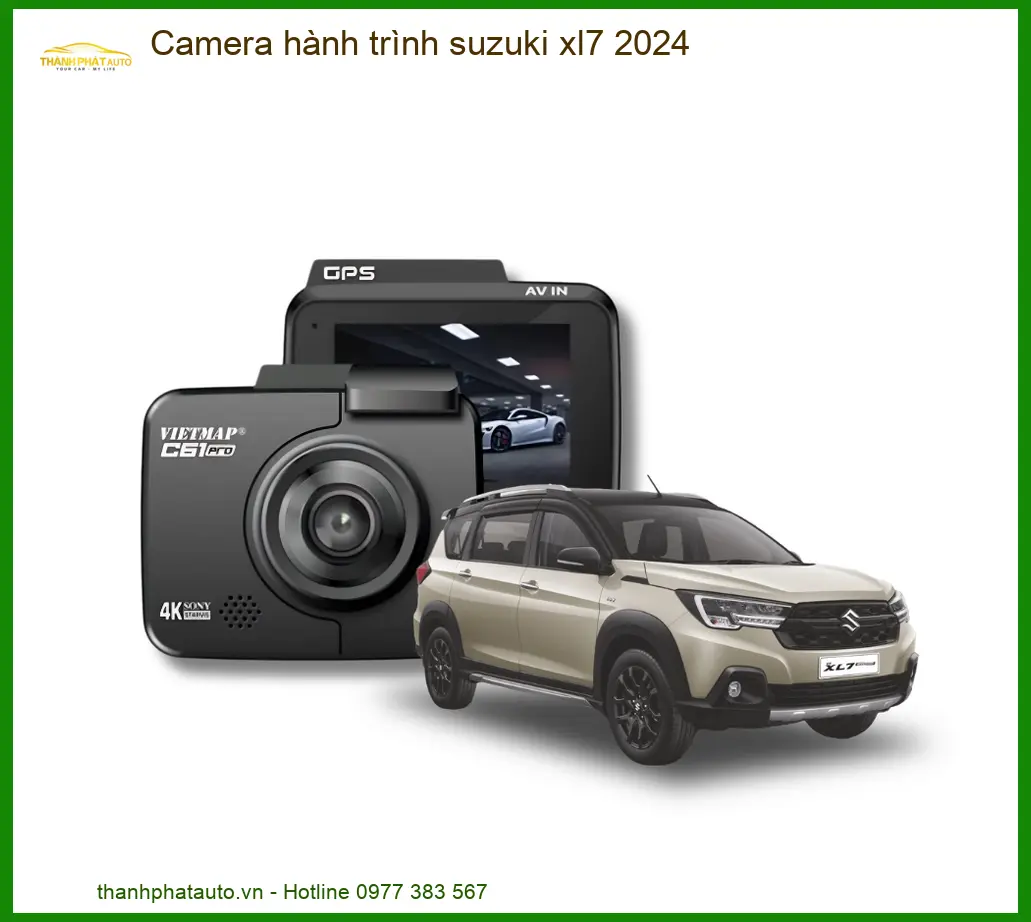 Camera Hành Trình Suzuki XL7 2024 - Trung Tâm Lắp Đặt Uy Tín TPHCM