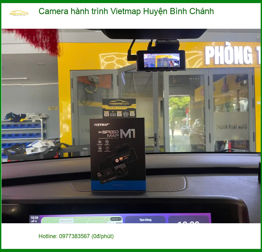 Trung Tâm Gắn Camera Hành Trình Vietmap Tại Bình Chánh - Gắn Nhanh Trong Ngày