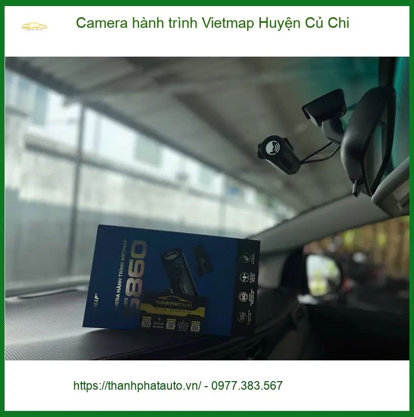 Trung Tâm Lắp Camera Hành Trình Ô Tô Vietmap Huyện Củ Chi - Nâng Cấp Chính Hãng ảnh thực tế 2