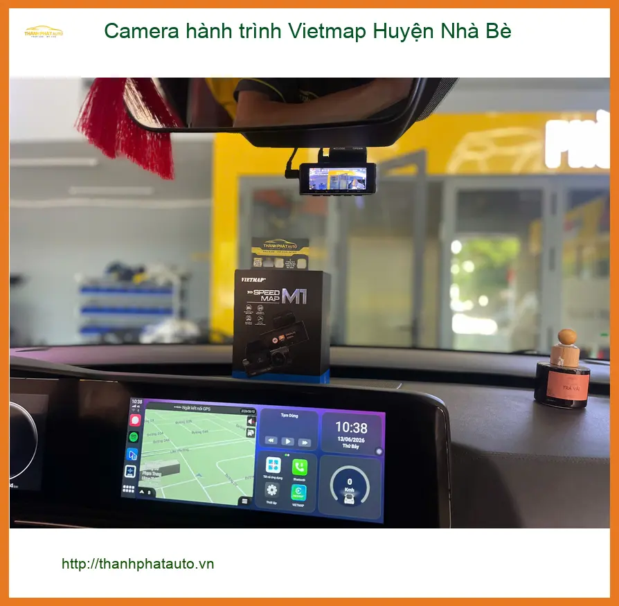 Địa Chỉ Gắn Camera Hành Trình Ô Tô Vietmap Huyện Nhà Bè - Giá Tốt TPHCM ảnh thực tế 2