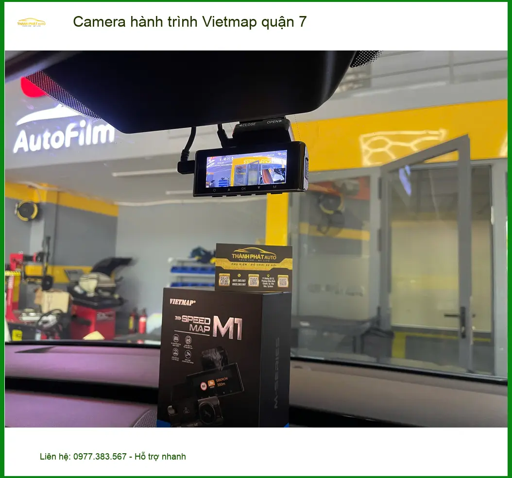 Nơi Lắp Camera Hành Trình Ô Tô hành trình Vietmap quận 7 - Giá Tốt TPHCM ảnh thực tế 3