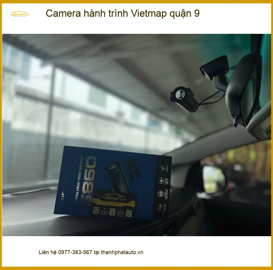 Nơi Lắp Camera Hành Trình Ô Tô Vietmap quận 9 - Giá Tốt TPHCM ảnh thực tế 3