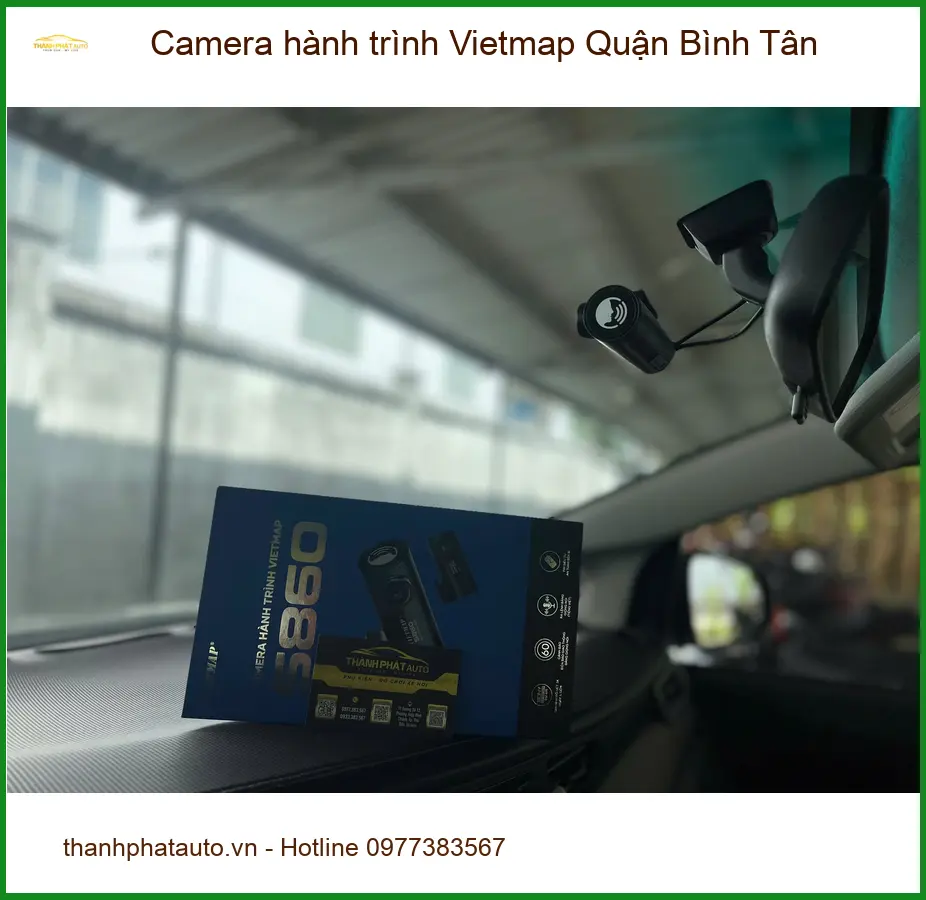 Nơi Gắn Camera Hành Trình Ô Tô hành trình Vietmap Quận Bình Tân - Giá Tốt TPHCM ảnh thực tế 3