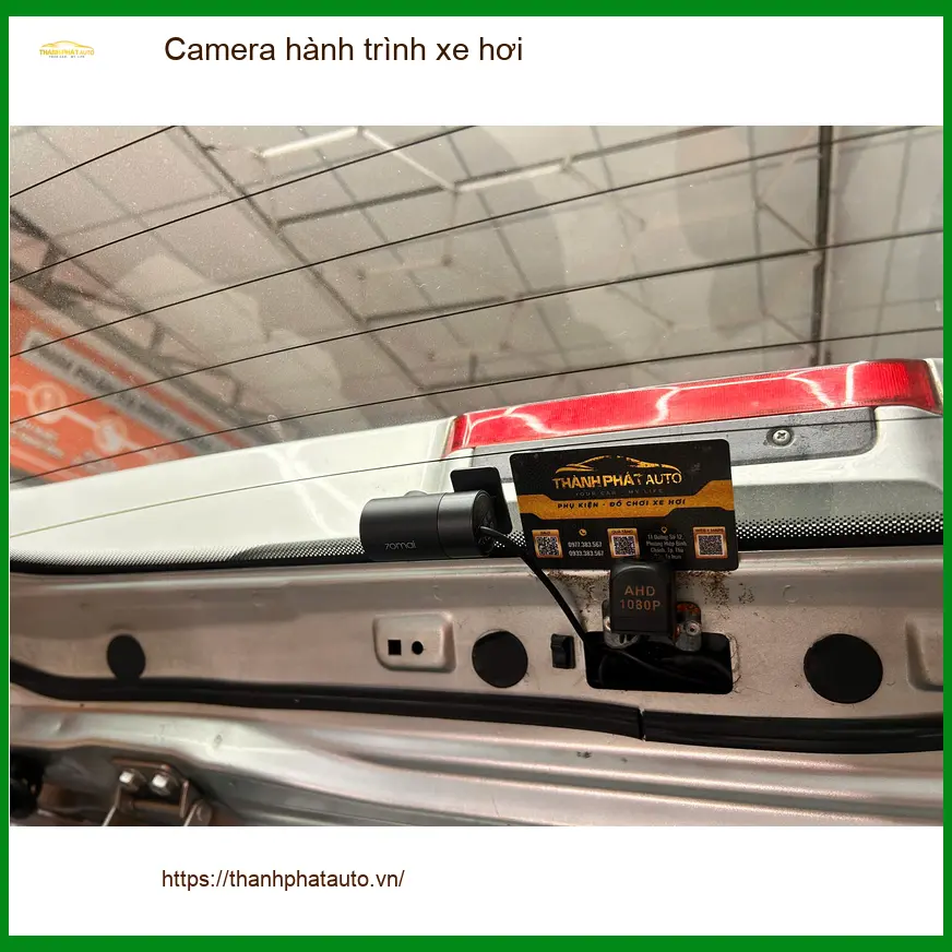 Anh Khải lắp camera hành trình xe hơi Hyundai Accent tại Quận Bình Tân ảnh thực tế 2