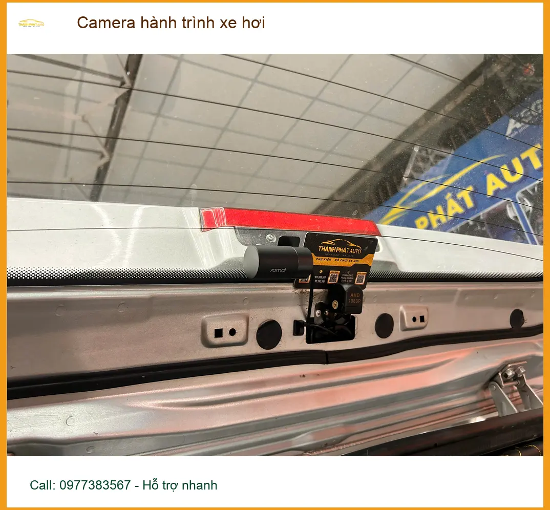 Anh Khải lắp camera hành trình xe hơi Hyundai Accent tại Quận Bình Tân ảnh thực tế 4