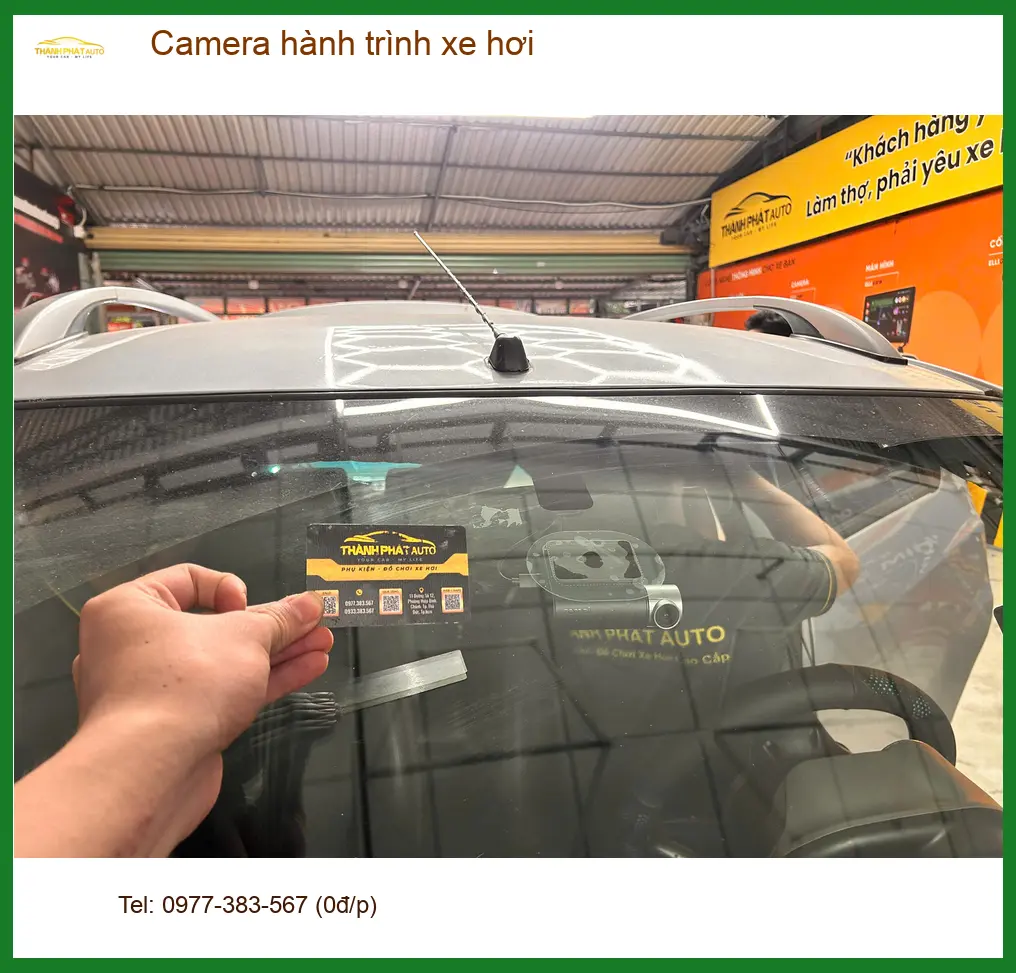 Chị Hằng gắn Camera hành trình xe hơi cho Honda CRV ở Quận Gò Vấp ảnh thực tế 4
