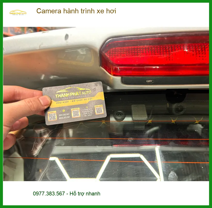 Anh Lâm lắp camera hành trình xe hơi cho Honda CRV tại Quận 9 để đảm bảo an toàn ảnh thực tế 5
