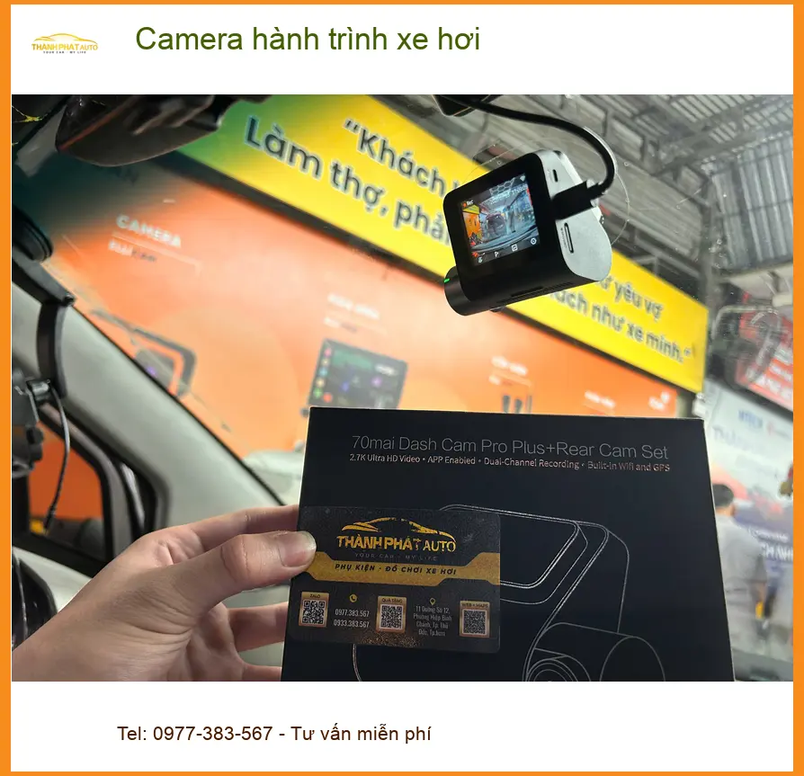 Anh Quân lắp Camera hành trình xe hơi Suzuki Swift tại Quận 2 để đảm bảo an toàn ảnh thực tế 5