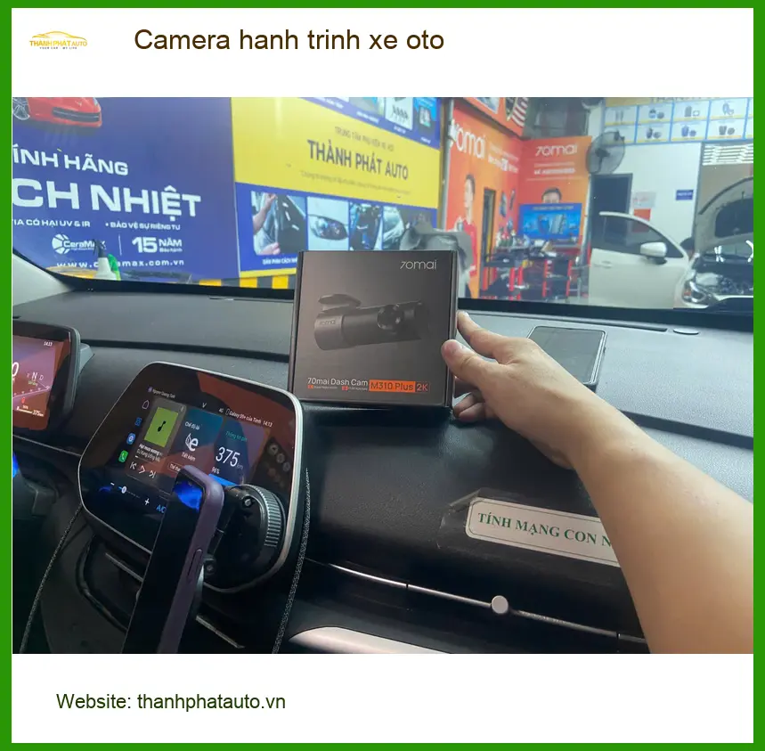 Anh Duy lắp camera hành trình xe ô tô Suzuki XL7 tại Quận Thủ Đức để ghi lại hành trình an toàn ảnh thực tế 3