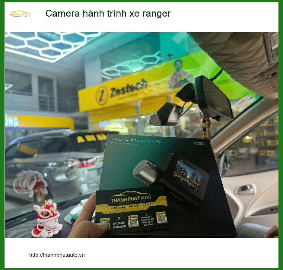 Anh Quý lắp Camera hành trình cho Ranger ở Quận 6 muốn hình ảnh sắc nét ảnh thực tế 4