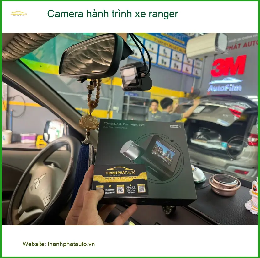 Anh Quân lắp camera hành trình Ford Ranger tại Quận 2 để giám sát an toàn hơn ảnh thực tế 5