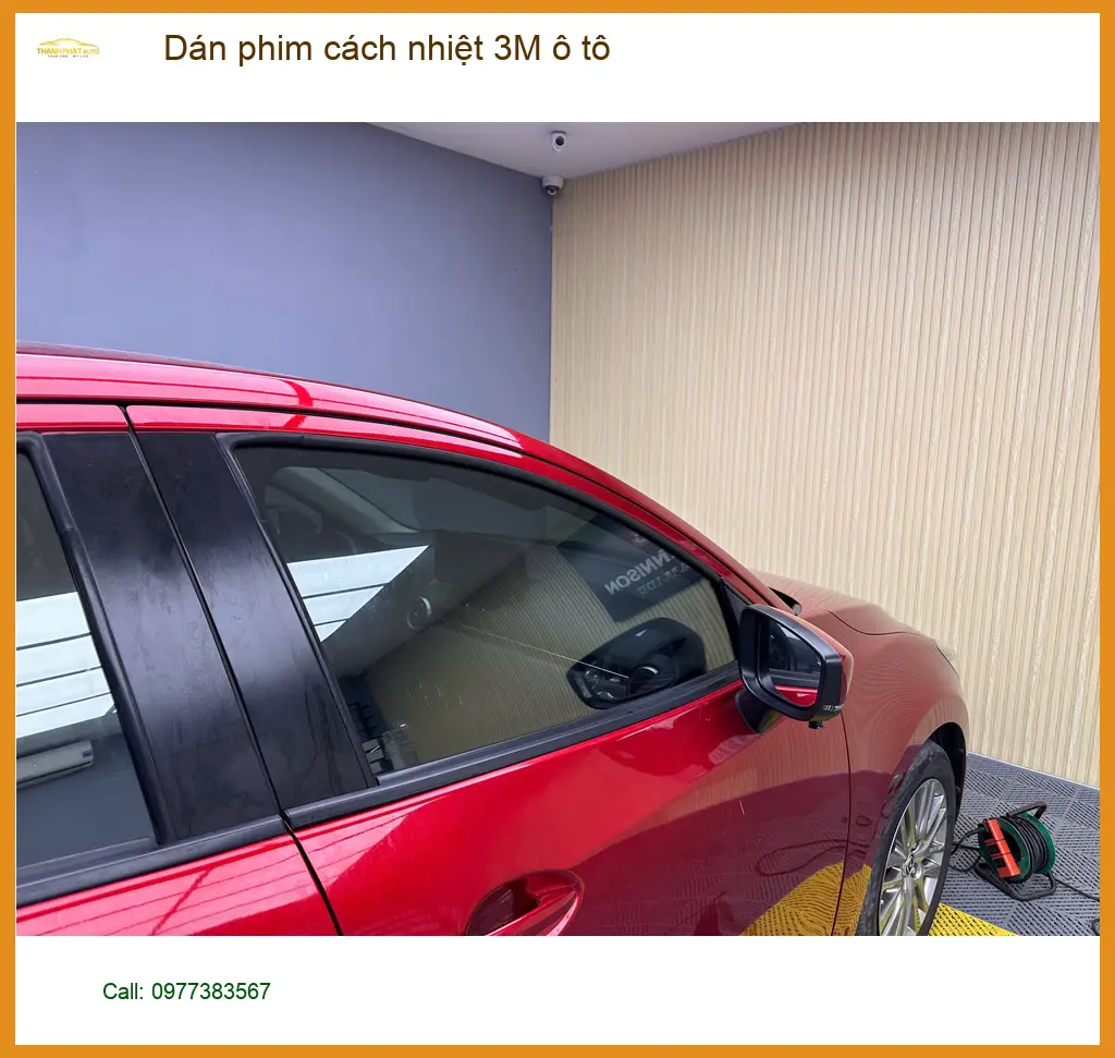 Anh Cường Kia Sorento Dán phim cách nhiệt 3M tại Quận Thủ Đức chống nắng ảnh thực tế 5