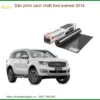 Dán Phim Cách Nhiệt Ford Everest 2014 - Trung Tâm Lắp Đặt Uy Tín TPHCM