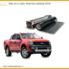 Dán Phim Cách Nhiệt Ford Wildtrak 2014 - Trung Tâm Lắp Đặt Uy Tín TPHCM