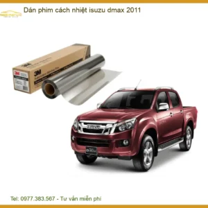 Dán Phim Cách Nhiệt Isuzu Dmax 2011 - Địa Chỉ Lắp Đặt Uy Tín TPHCM