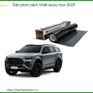 Dán Phim Cách Nhiệt Isuzu Mu-X 2025 - Địa Chỉ Lắp Đặt Uy Tín TPHCM