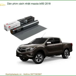 Dán Phim Cách Nhiệt Mazda BT50 2018 - Địa Chỉ Lắp Đặt Uy Tín TPHCM