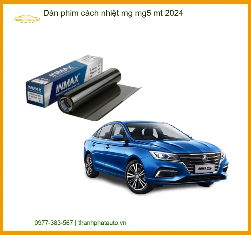 Dán Phim Cách Nhiệt MG MG5 MT 2024 - Trung Tâm Lắp Đặt Chính Hãng TPHCM