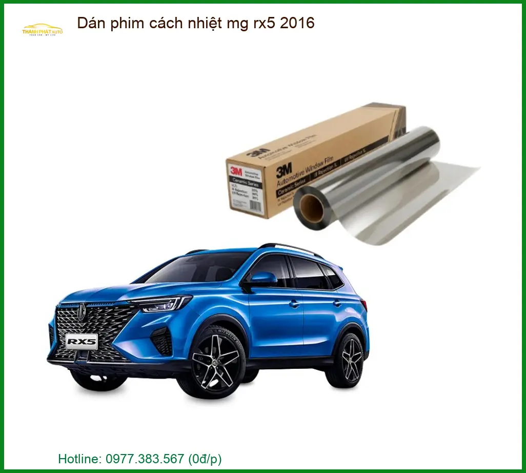 Dán Phim Cách Nhiệt MG RX5 2016 - Địa Chỉ Gắn Chính Hãng Uy Tín TPHCM