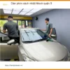 Trung Tâm Dán Phim Cách Nhiệt Ô Tô Ntech Quận 5 - Thi Công Chuyên Nghiệp