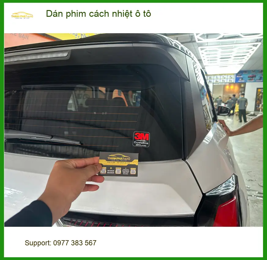 Cô Minh dán phim cách nhiệt ô tô Hyundai Accent Quận 4 chống nóng tối ưu ảnh thực tế 5