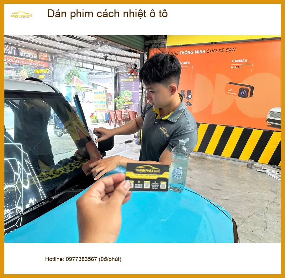 Chị Ngọc Anh dán phim cách nhiệt 3M cho Kia K3 tại Quận 5, giảm nhiệt mùa hè ảnh thực tế 3