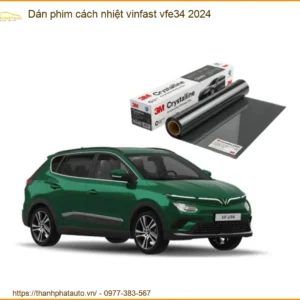 Dán Phim Cách Nhiệt VinFast VF e34 2024 - Trung Tâm Lắp Đặt Uy Tín TPHCM