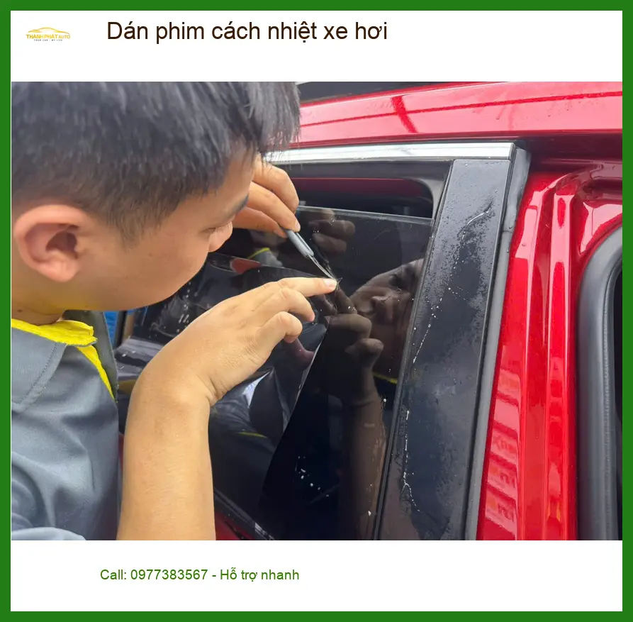 Anh Tùng dán phim cách nhiệt Hyundai Creta tại Quận 2 chống nắng gắt ảnh thực tế 4