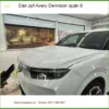 Trung Tâm Dán PPF Ô Tô ppf Avery Dennison quận 6 - Thi Công Chuyên Nghiệp
