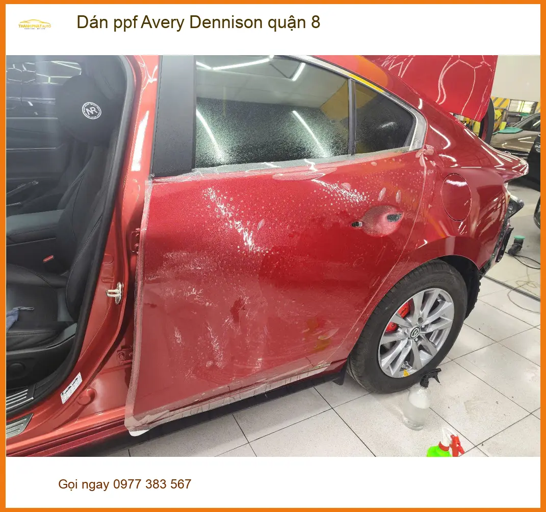 Địa Chỉ Thi Công Dán PPF Ô Tô ppf Avery Dennison quận 8 - Lắp Đặt Uy Tín TPHCM ảnh thực tế 3