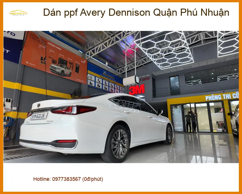Địa Chỉ Dán PPF Ô Tô ppf Avery Dennison Quận Phú Nhuận - Giá Tốt TPHCM